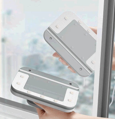 Magnetic Double-Sided Window Cleaner | Safe High-Rise Glass Cleaning Tool
