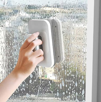Magnetic Double-Sided Window Cleaner | Safe High-Rise Glass Cleaning Tool