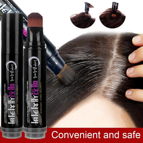 Temporary Hair Color Brush & Comb - Instant Grey Coverage Hair Dye Pen (Black / Brown / Coffee)