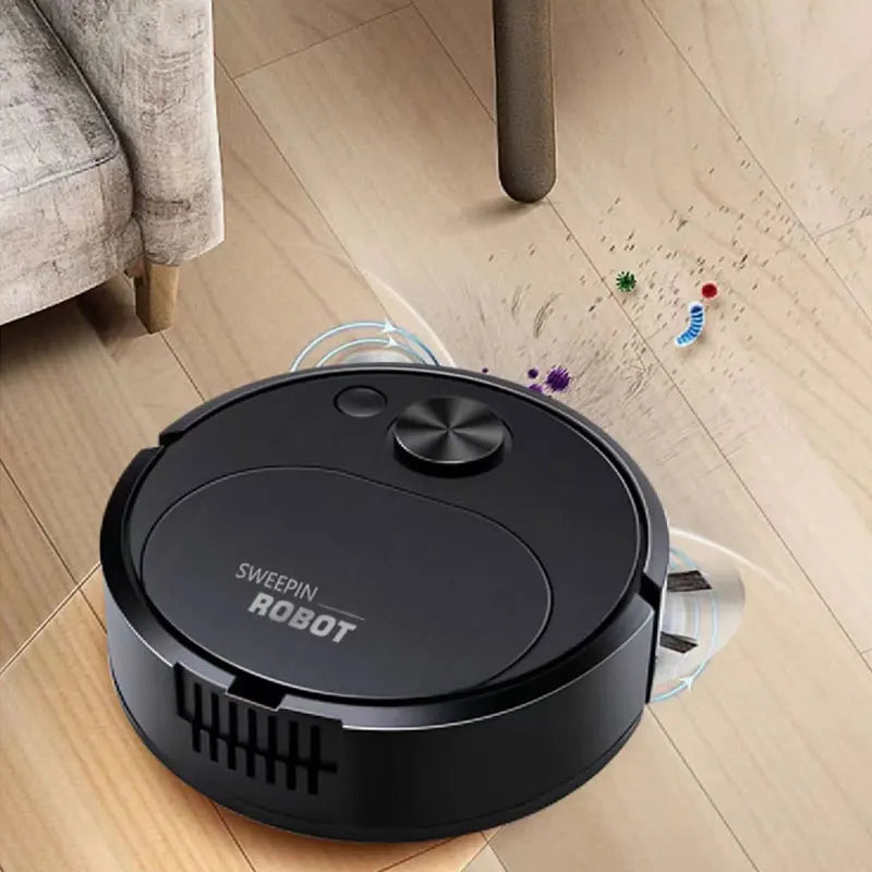 Smart Sweeping Robot Vacuum Cleaner with Mopping Function - Automatic Dust & Debris Cleaning | Compact & Efficient Home Cleaner