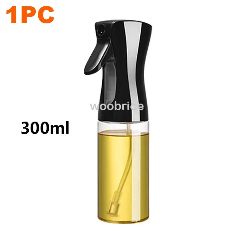 200/300/500ml Oil Spray Bottle – Refillable Kitchen Mister for Cooking, Grilling & Air Fryer | Precise, Healthy Oil Control